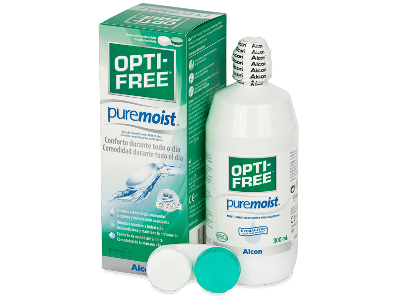 OPTI-FREE PureMoist Solução 300 ml 