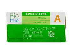 Biotrue ONEday for Astigmatism (30 lentes)