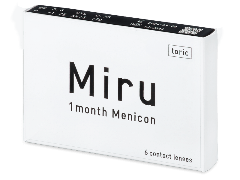 Miru 1 Month Menicon for Astigmatism (6 lentes)