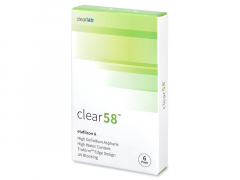 Clear 58 (6 lentes)