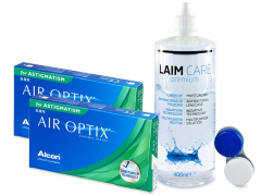 Air Optix for Astigmatism (2x3 lentes) + Solução Laim-Care 400ml