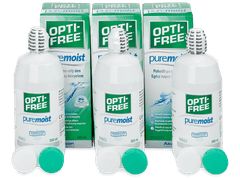 OPTI-FREE PureMoist Solução 3 x 300 ml 