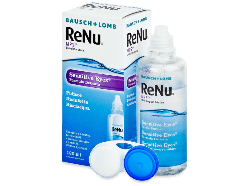 ReNu MPS Sensitive Eyes Solução 120 ml 