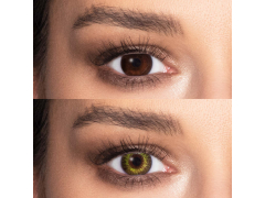 Lentes de Contacto Verde Gemstone com correção - Air Optix Colors (2 lentes)