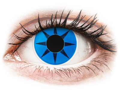 Lentes de Contacto Crazy Lens Estrela Azul Blue Star - ColourVUE (2 lentes)