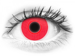 Lentes de Contacto Crazy Glow Vermelha - ColourVUE (2 lentes)