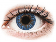 TopVue Color - True Sapphire - com correção (2 lentes)