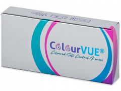 Lentes de Contacto Glamour Aqua com correção - ColourVUE (2 lentes)