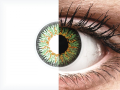 Lentes de Contacto Glamour Verde com correção - ColourVUE (2 lentes)
