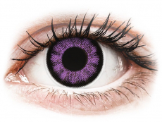 Lentes de Contacto BigEyes Roxa Ultra Violet - ColourVUE (2 lentes)