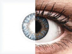 Lentes de Contacto ColorBlends Azul Blue com correção FreshLook (2 lentes) (2 lentes)