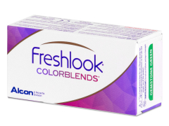FreshLook ColorBlends Turquoise - com correção (2 lentes)