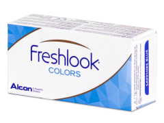 FreshLook Colors Sapphire Blue - com correção (2 lentes)