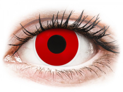 Lentes de Contacto Diárias Crazy Lens Vermelho Red Devil - ColourVUE (2 lentes)