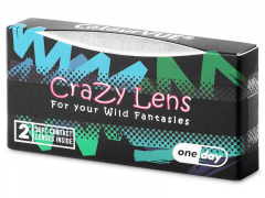 Lentes de Contacto Diárias Crazy Lens WhiteOut - ColourVUE (2 lentes)