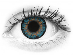 Lentes de Contacto Diárias TruBlends Azul com correção - ColourVue (10 lentes)