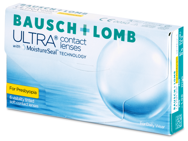 Lentes De Contacto Mensais Bausch Lomb ULTRA For Presbyopia 6 Lentes 