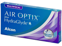 Air Optix plus HydraGlyde Multifocal (6 lentes)