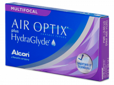 Air Optix plus HydraGlyde Multifocal (6 lentes)