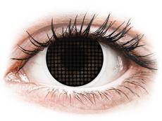 Lentes de Contacto Crazy Lens Tela Preta Black Screen - ColourVUE (2 lentes)