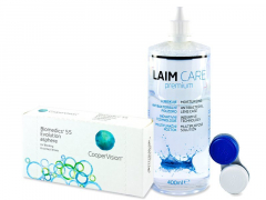Biomedics 55 Evolution (6 lentes) + Solução Laim-Care 400 ml