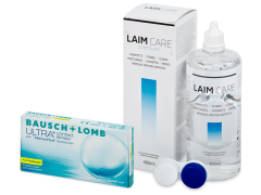 Bausch + Lomb ULTRA for Presbyopia (6 lentes) + Solução Laim-Care 400 ml