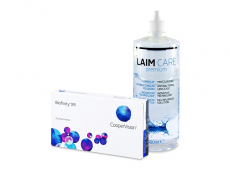 Biofinity XR (3 lentes) + Solução Laim-Care 400 ml