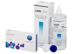 Biofinity XR (3 lentes) + Solução Laim-Care 400 ml