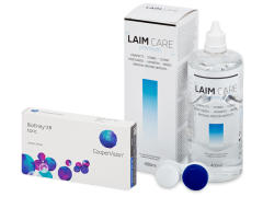 Biofinity XR Toric (3 lentes) + Solução Laim-Care 400 ml