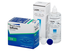 SofLens 38 (6 lentes) + Solução Laim-Care 400 ml