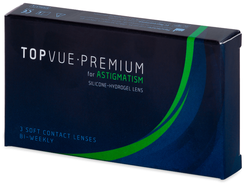 TopVue Premium for Astigmatism (3 lentes)
