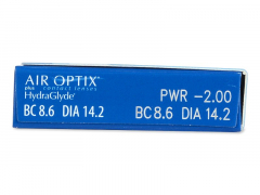 Air Optix plus HydraGlyde (3 lentes)