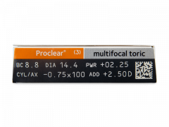 Proclear Multifocal Toric (3 lentes)