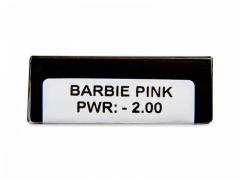 CRAZY LENS - Barbie Pink - Diárias com correção (2 lentes)