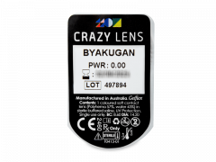 CRAZY LENS - Byakugan - Diárias sem correção (2 lentes)