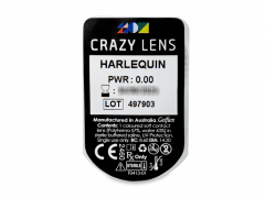 CRAZY LENS - Harlequin - Diárias sem correção (2 lentes)