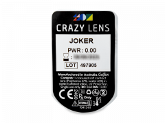 CRAZY LENS - Joker - Diárias sem correção (2 lentes)