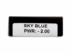 CRAZY LENS - Sky Blue - Diárias com correção (2 lentes)