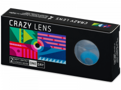 CRAZY LENS - Sky Blue - Diárias com correção (2 lentes)