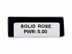 CRAZY LENS - Solid Rose - Diárias sem correção (2 lentes)