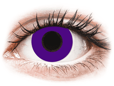 CRAZY LENS - Solid Violet - Diárias com correção (2 lentes)