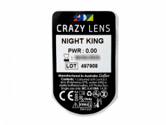 CRAZY LENS - Night King - Diárias sem correção (2 lentes)
