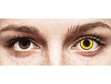 CRAZY LENS - Yellow Twilight - Diárias com correção (2 lentes)