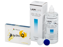 Menicon PremiO (6 lentes) + Solução Laim-Care 400 ml