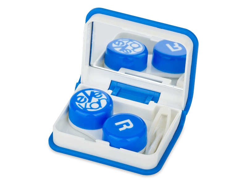 Kit azul de cuidados para lentes - Livro 
