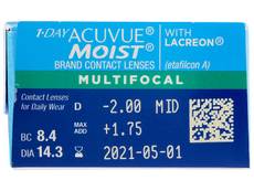 1 Day Acuvue Moist Multifocal (30 lentes)