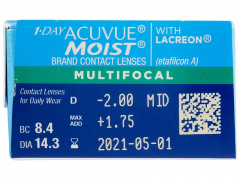 1 Day Acuvue Moist Multifocal (30 lentes)