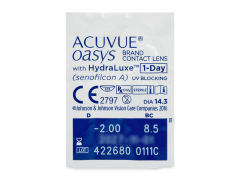 Acuvue Oasys 1-Day with Hydraluxe (30 lentes)
