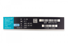 Acuvue Oasys 1-Day with Hydraluxe (90 lentes)