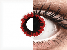 Lentes de Contacto Crazy Lens Vermelho Blaze - ColourVUE (2 lentes)